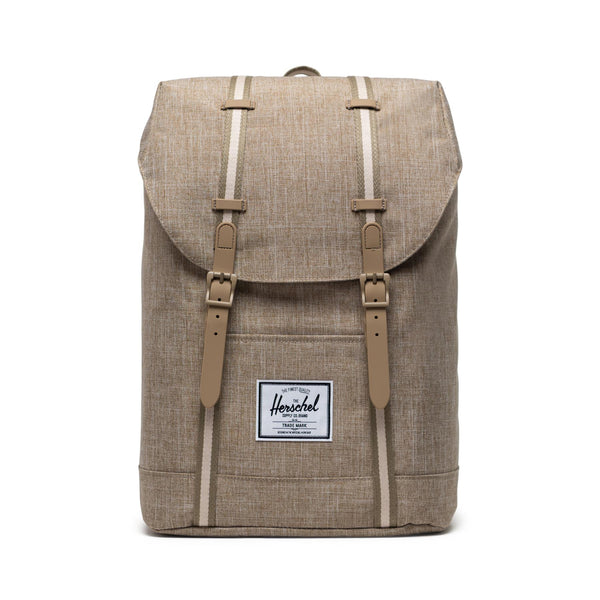 Herschel Retreat Tobacco Crosshatch תיק גב הרשל 19.5 ליטר