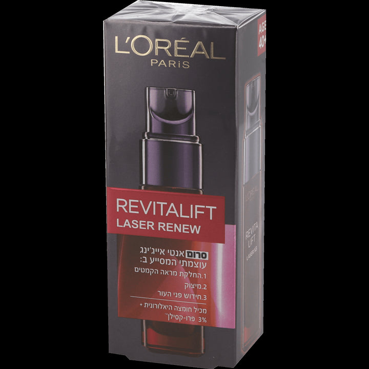 L'Oreal | Revitalift Laser Renew Refining Anti-Aging Serum | 30ml | סרום