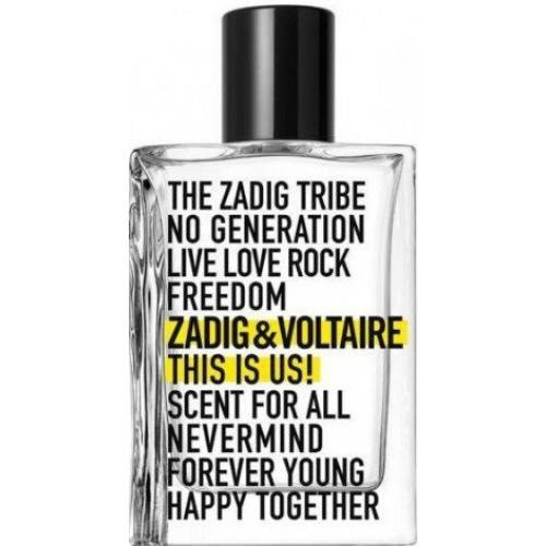 Zadig & Voltaire This Is Us EDT 100ml בושם טסטר יוניסקס