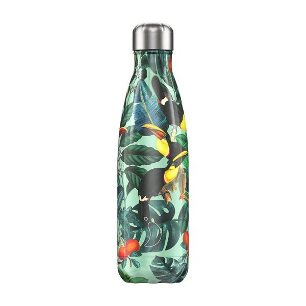 Chilly's | 500ml | Toucan Tropical Edition | צ׳יליז | בקבוק מים רב פעמי