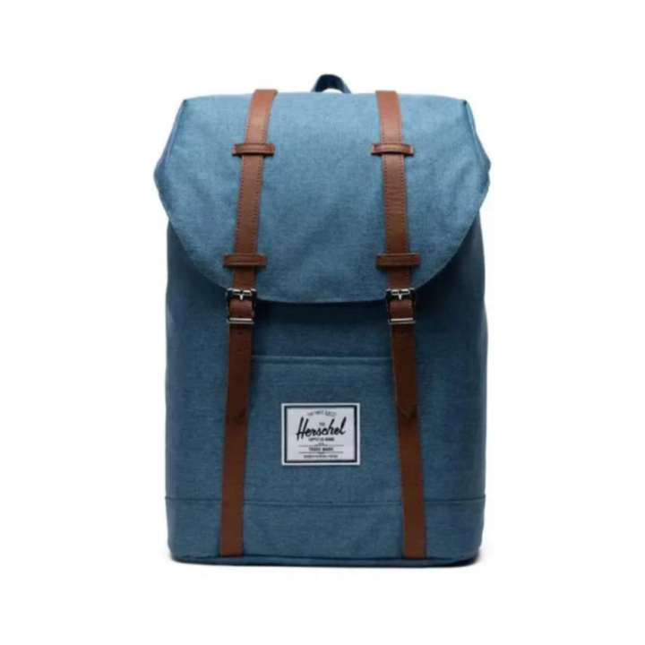 Herschel Retreat Copen Blue Crosshatch תיק גב הרשל 19.5 ליטר