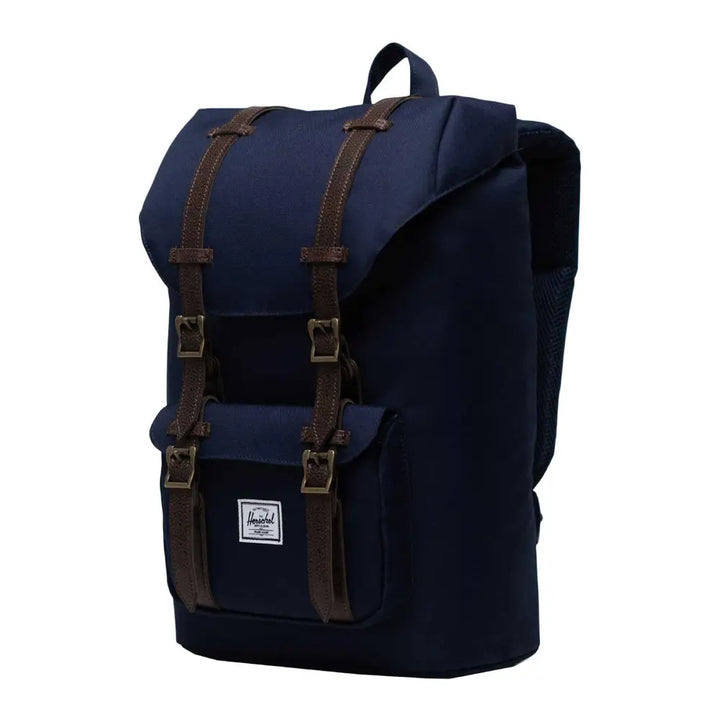 Herschel Little America 13"  |תיק הרשל ליטל אמריקה | נייבי - חום כהה