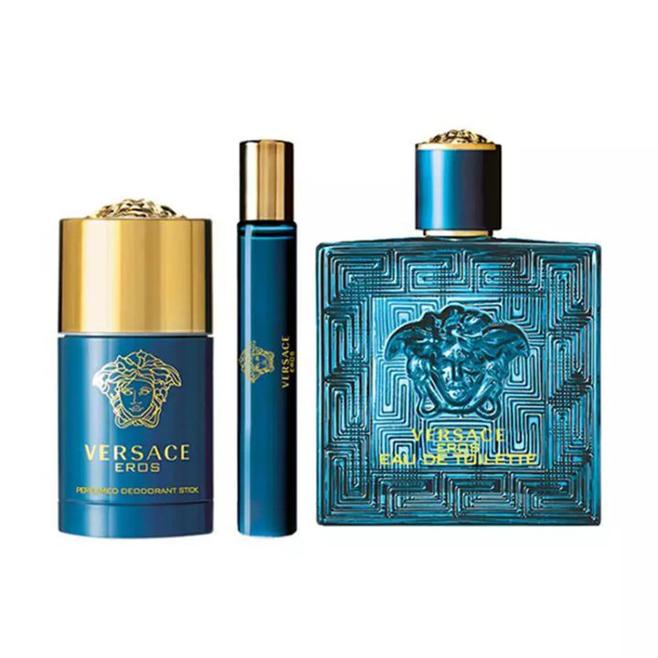 Versace Eros EDT סט ורסצ'ה ארוס לגבר