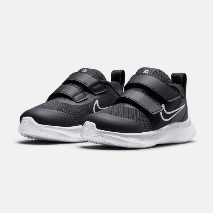 Nike Kids Star Runner 3 Black & White | נעלי פעוטות