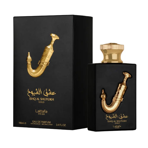 Lattafa Ishq Al Shuyukh Gold EDP 100ml בושם יוניסקס