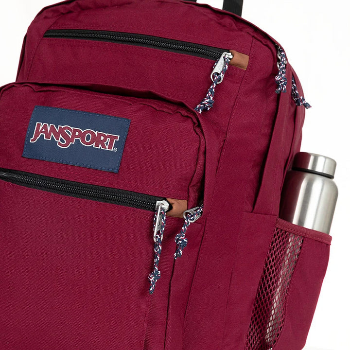 Jansport Cool Student ג'נספורט תיק לפטופ - אדום כהה