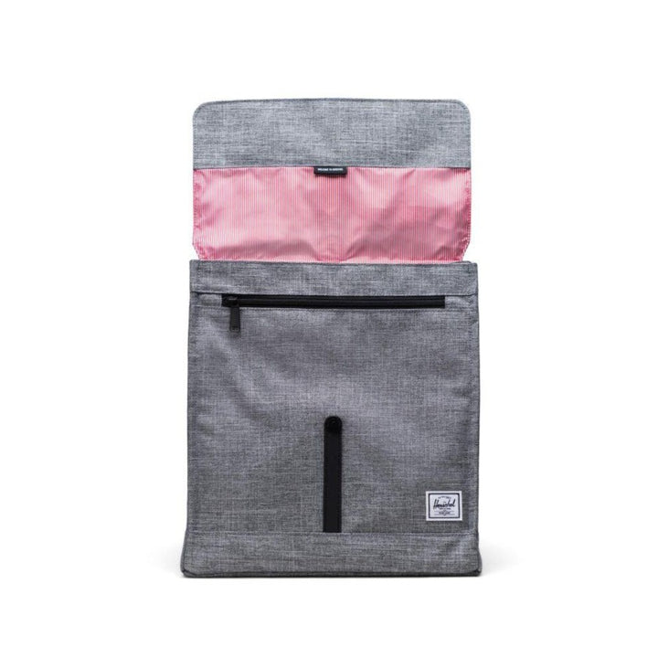 Herschel City Mid Raven Crosshatch | תיק גב