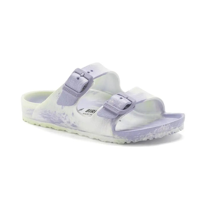 Birkenstock Kids Arizona EVA | כפכפי בירקנשטוק לילדים גזרה צרה | ליים דהוי- סגלגל