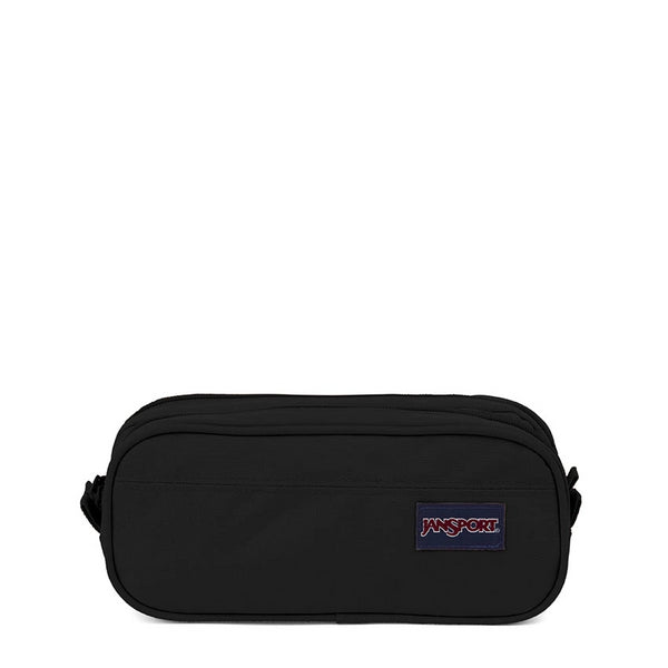 Jansport Large קלמר שני תאים ג'נספורט – שחור