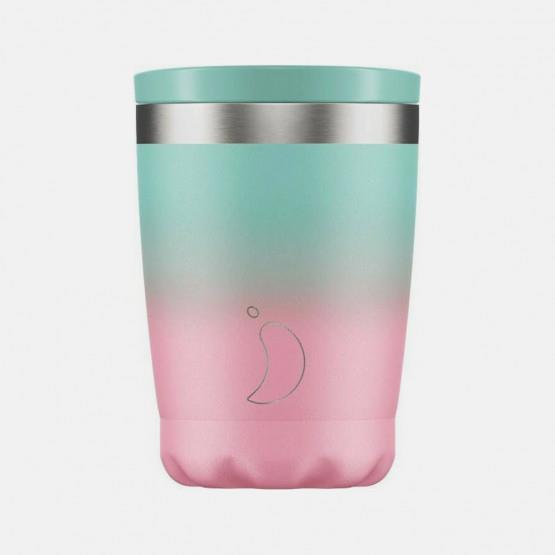 Chilly's | Reusable Coffee Cup | Pastel Gradient | 340ml | כוס תרמית