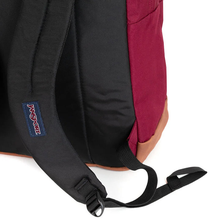 Jansport Cool Student ג'נספורט תיק לפטופ - אדום כהה