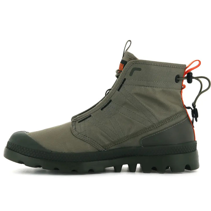 Palladium Pampa Travel Lite נעלי פלדיום ירוק כהה לגבר