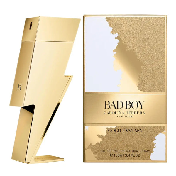 Carolina Herrera Bad Boy Gold Fantasy EDT 100ml בושם לגבר