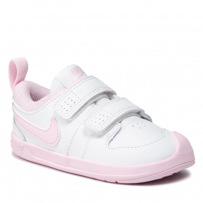 Nike Kids Pico 5 White & Pink | נעליים לפעוטות