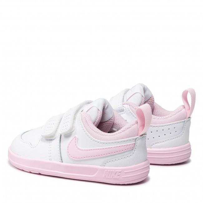 Nike Kids Pico 5 White & Pink | נעליים לפעוטות