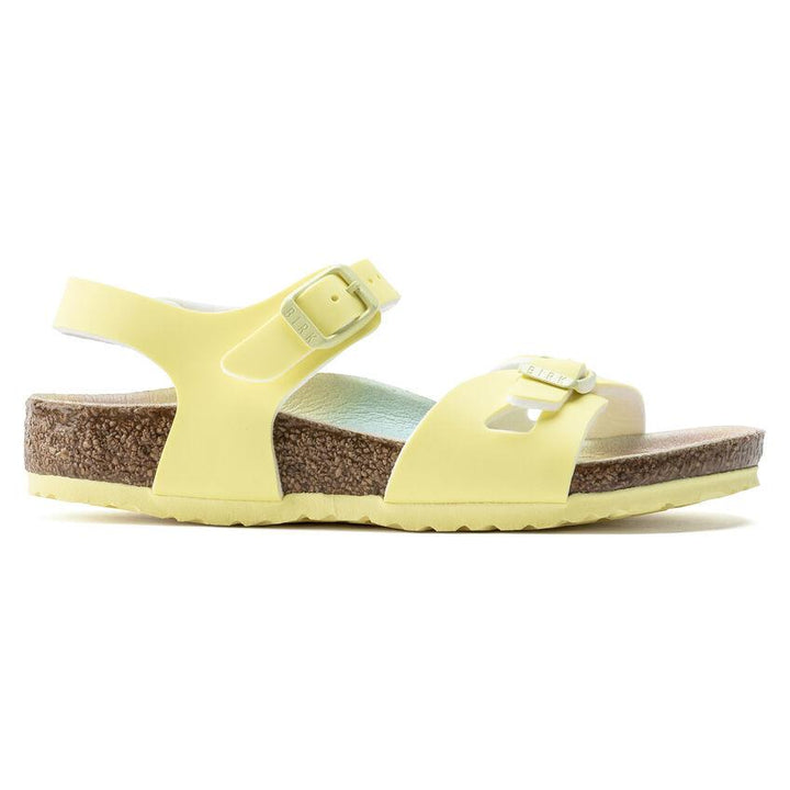 Birkenstock Kids Rio | סנדלי בירקנשטוק לילדות | צהוב/צבעוני