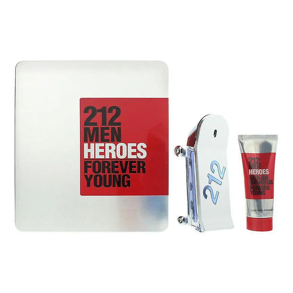 Carolina Herrera 212 Men Heroes Forever Young מארז בישום לגבר