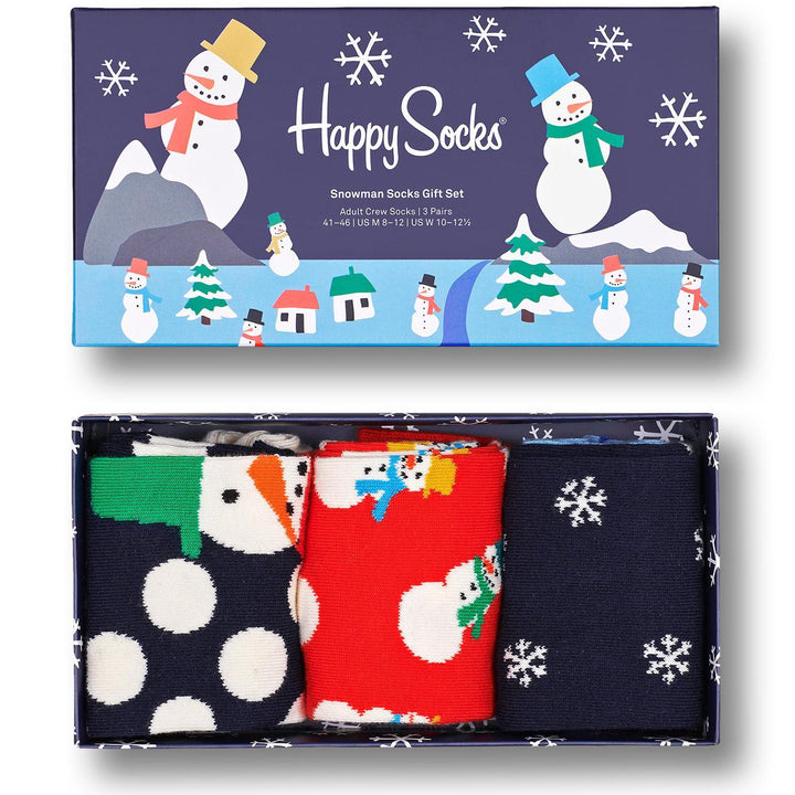 Happy Socks Snowman Socks | מארז מתנה הפי סוקס