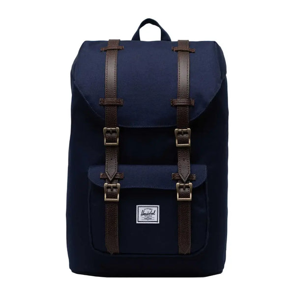 Herschel Little America 13"  |תיק הרשל ליטל אמריקה | נייבי - חום כהה