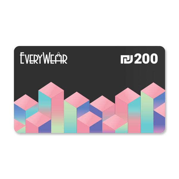 EveryWear Gif Card | גיפט קארד