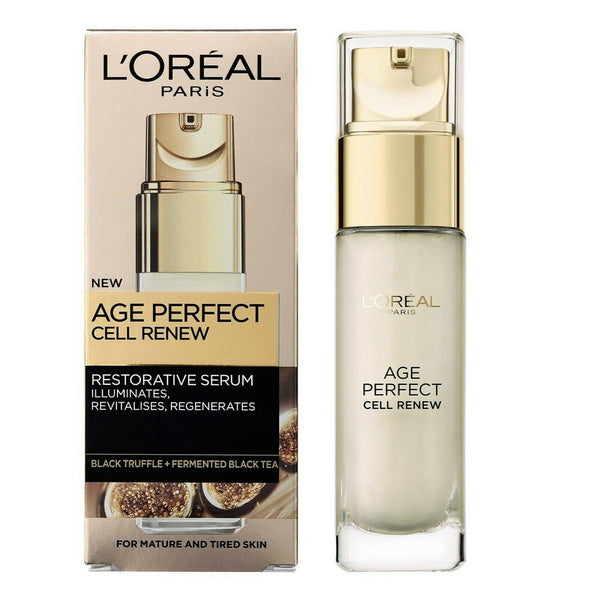 L'Oreal | Age Perfect Cell Renew Restorative Serum | 30ml | סרום לפנים