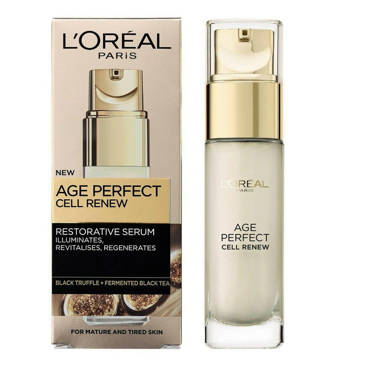 L'Oreal | Age Perfect Cell Renew Restorative Serum | 30ml | סרום לפנים