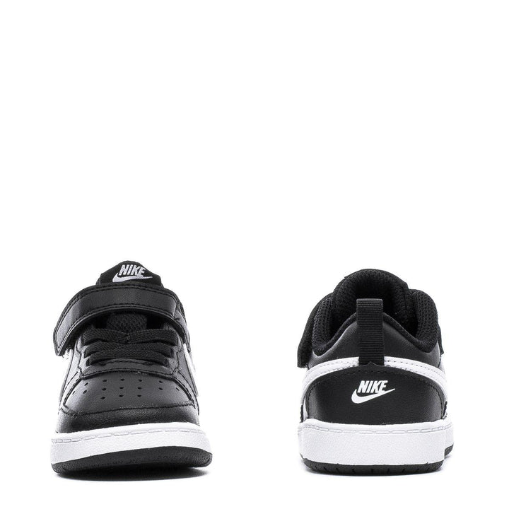 Nike Kids Court Borough Low 2 Black & White | נייק נעלי פעוטות