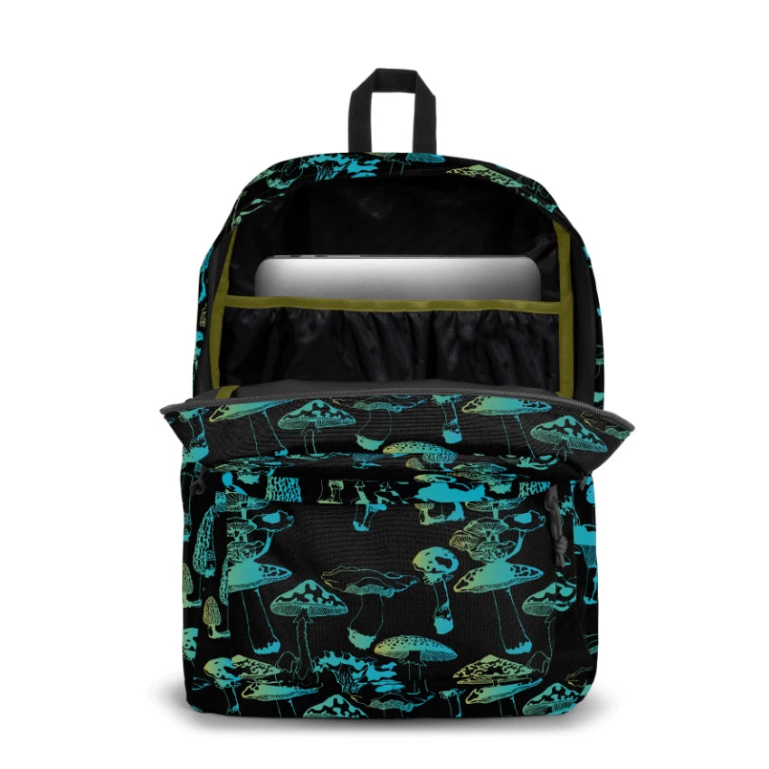 Jansport Superbreak Plus תיק ג'נספורט למחשב נייד 15 - פטריות