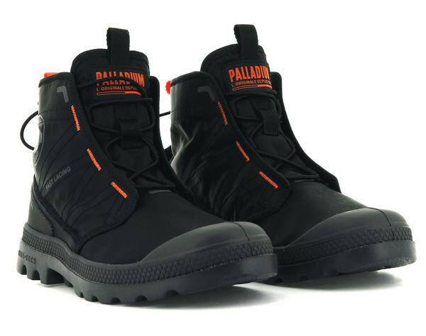 Palladium Pampa Travel Lite | נעלי פלדיום שחורות לגבר