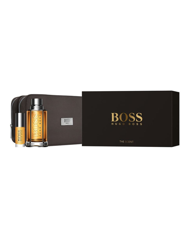 Hugo Boss | The Scent | סט בשמים לגבר עם תיק נסיעות