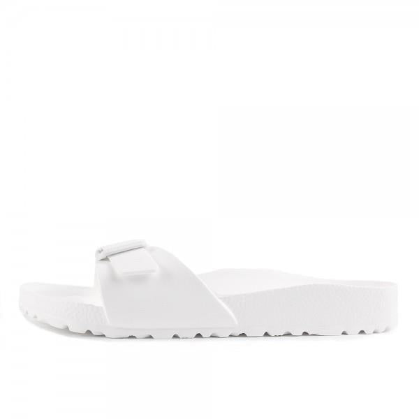 Birkenstock Madrid Eva White Narrow Fit | כפכפי סלייד לאישה