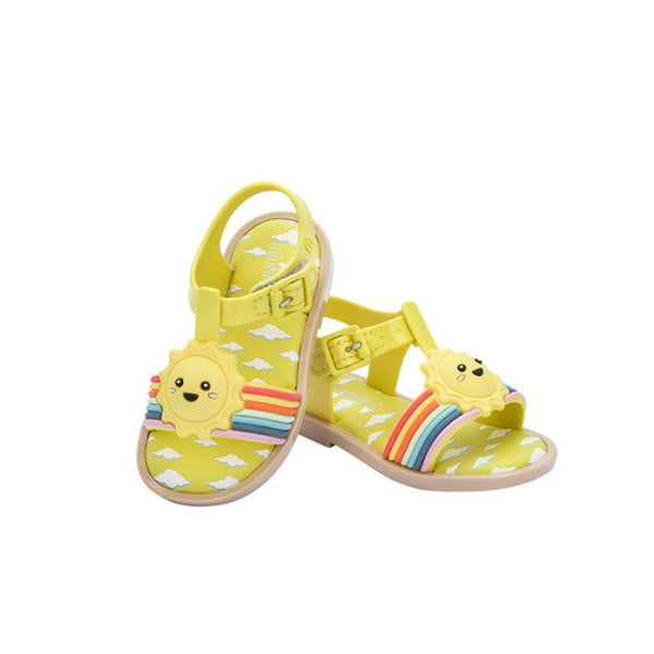 Mini Melissa Mar Sandal Sunny Day | סנדלים לפעוטות | צהוב