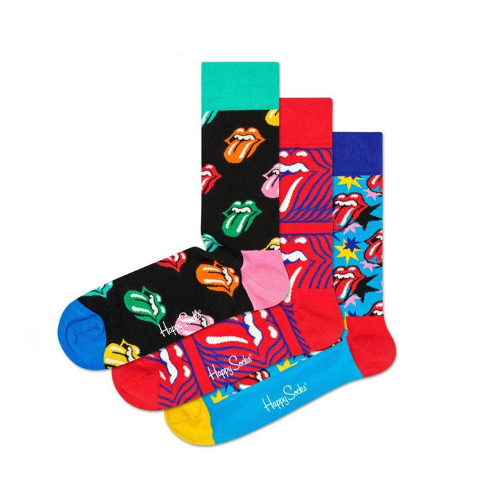 Happy Socks Rolling Stones | מארז גרביים