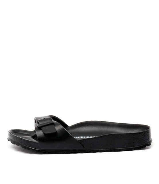 Birkenstock Madrid Eva Black Narrow Fit | כפכפי סלייד לאישה