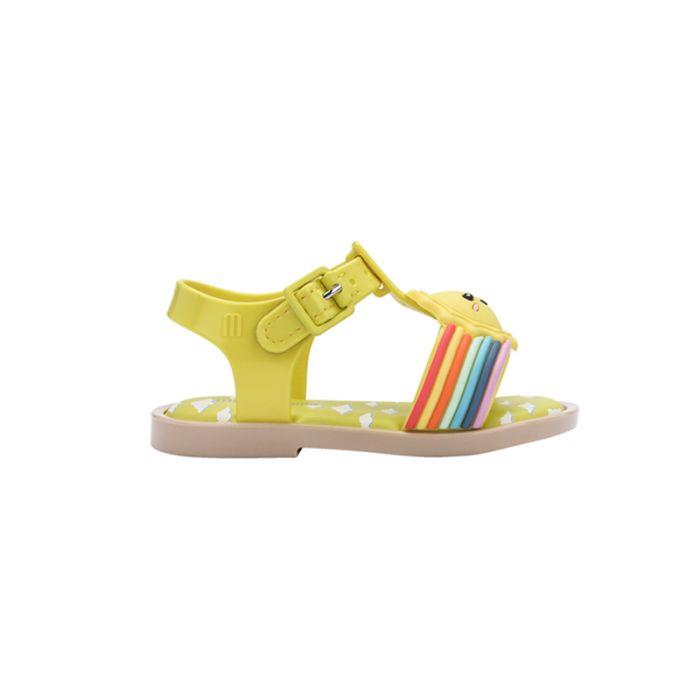 Mini Melissa Mar Sandal Sunny Day | סנדלים לפעוטות | צהוב