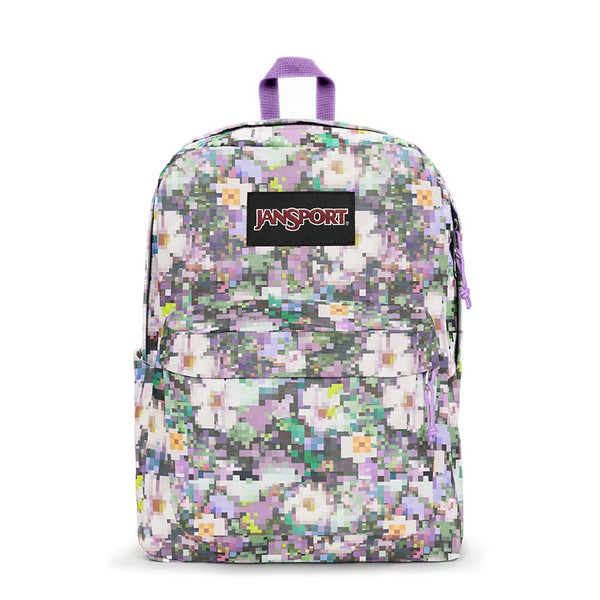 Jansport Superbreak Plus תיק ג'נספורט למחשב נייד 15 - פרחוני