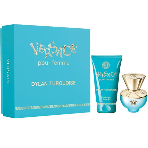 Versace Dylan Turquoise - מארז נסיעות ורסצ'ה דילן טורקיז לאישה 