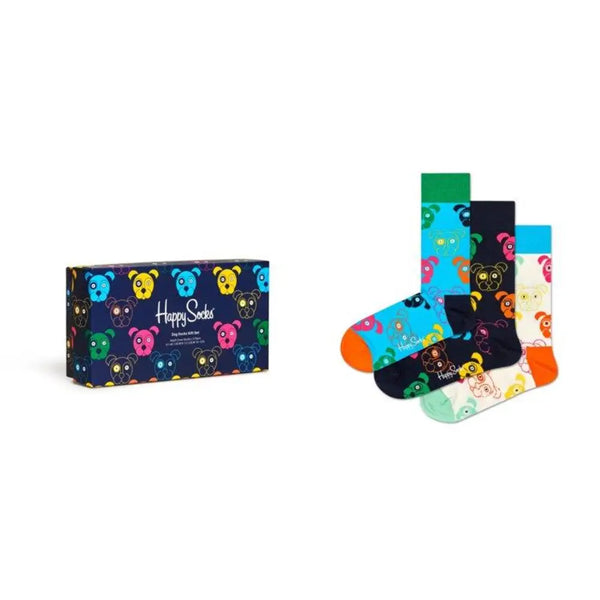 Happy Socks Mixed Dog Gift Set | הפי סוקס מארז גרביים כלבים