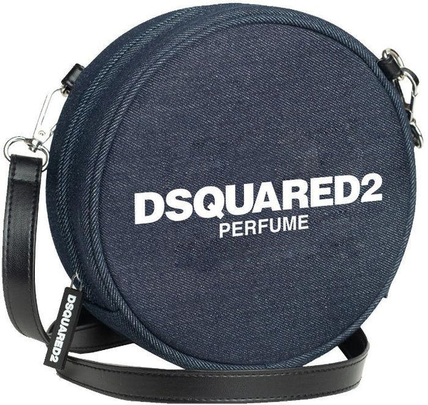 Dsquared2 תיק צד עגול ג'ינס