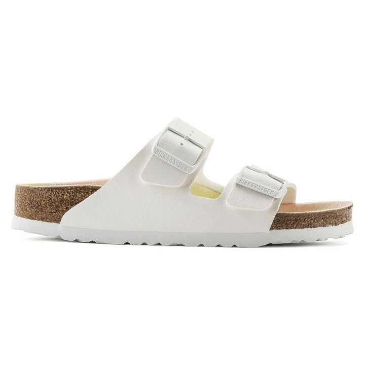 Birkenstock Arizona BS כפכפי בירקנשטוק אריזונה לבן-קשת