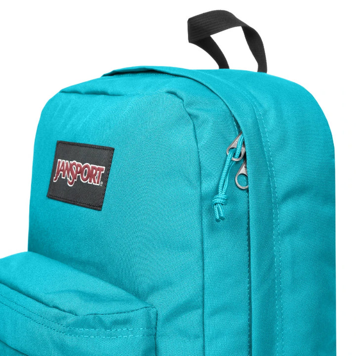 Jansport Superbreak Plus תיק ג'נספורט למחשב נייד 15 - טורקיז