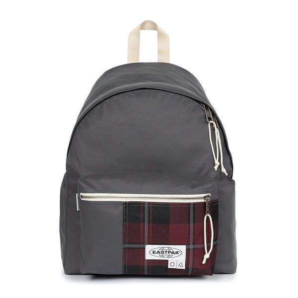 Eastpak Padded Pak'r | תיק גב אפור משובץ