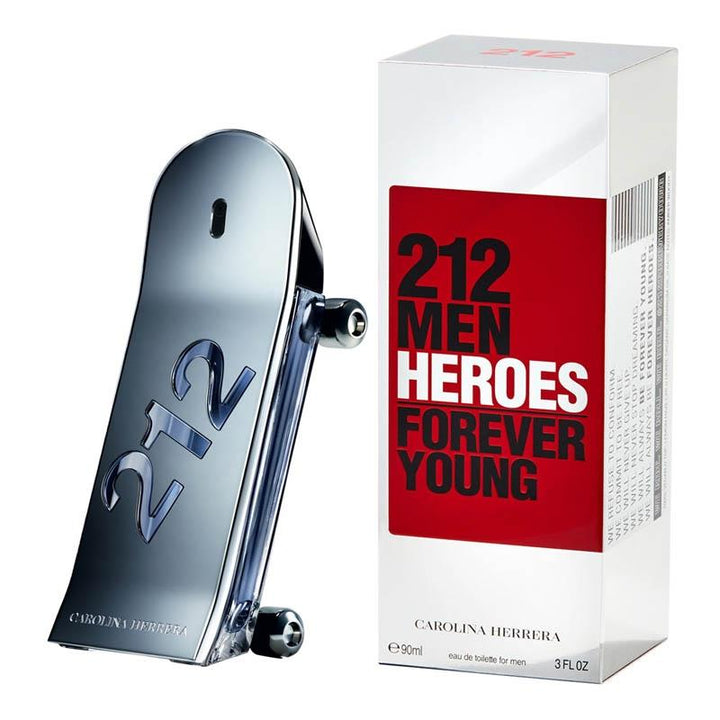 Carolina Herrera 212 Men Heroes Forever Young 90ml EDT בושם לגבר