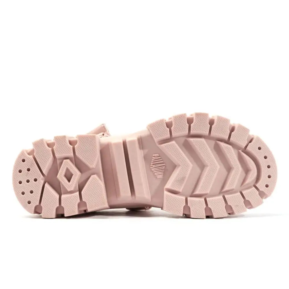 Palladium Revolt Sandal Mono סנדלי פלטפורמה לאישה בצבע ורוד מעושן