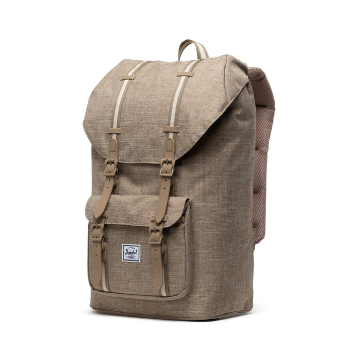 Herschel Little America Tobacco Crosshatch 15" תיק גב הרשל ליטל אמריקה בז'