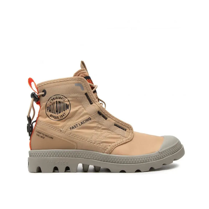 Palladium Pampa Travel Lite Desert נעלי פלדיום חום בהיר לגבר