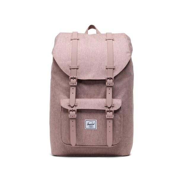 Herschel Little America Mid Vol 13" Ash Rose Crosshatch תיק גב הרשל 17 ליטר