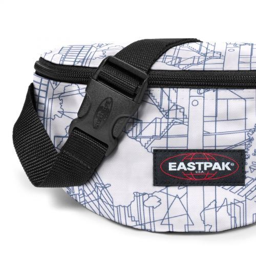 Eastpak Springer פאוץ' לבן איורים