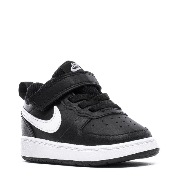 Nike Kids Court Borough Low 2 Black & White | נייק נעלי פעוטות