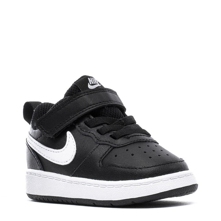 Nike Kids Court Borough Low 2 Black & White | נייק נעלי פעוטות